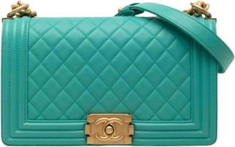 Chanel Pre-owned The Boy Flap - - Pre-owned - Donna - Blu - ONE SIZE