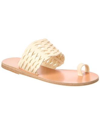 Ancient Greek Sandals Thalia Woven Leather Sandal