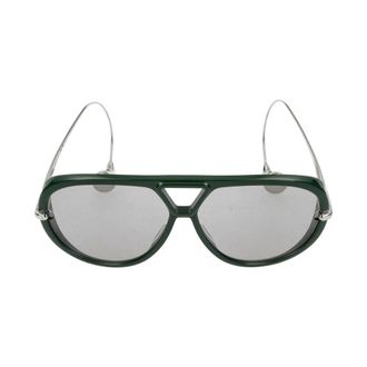 Bottega Veneta Bv1273S Drop Aviator Sunglasses - female - Bottega Veneta - Sunglasses - Green - 63 MM - Accessories