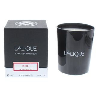 TJ Hughes Lalique Chili La Paz Bolivie Candle 190g - TJ Hughes