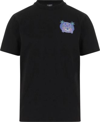 Billionaire Boys Club Tropical Crest T-shirt - Heren - T-shirts - Zwart - S - Katoen - Tops