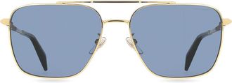 Chopard SCHL24 Polarized 400P Mens Sunglasses Gold Size 60
