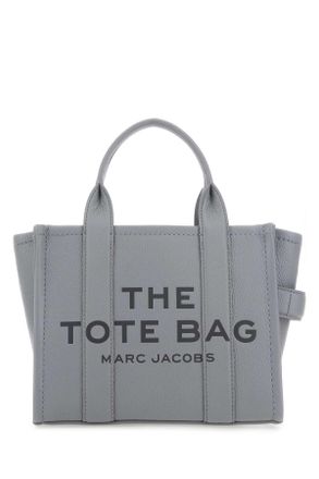 Marc Jacobs Grey Leather Mini The Tote Bag Handbag