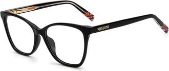 Missoni Mode Bril Zwarte Frame - Dames - Brillen - Zwart - 54 MM - Accessoires