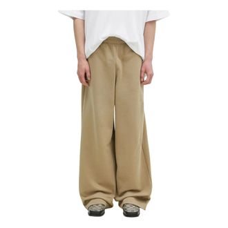 VETEMENTS Vetements Oval Logo Sweatpants - Trousers - Hombre - Beige - L