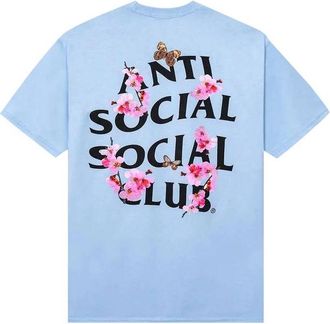 ANTI SOCIAL SOCIAL CLUB Kkoch Tee Blue 0657-100000103KT-BLUE