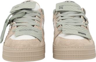 Off-white Multicolour Suede-Blend Low-Top Sneakers