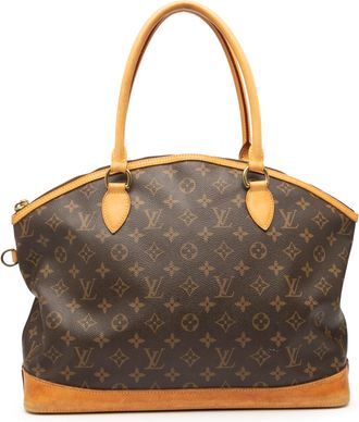 Louis Vuitton Pre-owned Womens Monogram Lockit Horizontal - Brown Textile - One Size