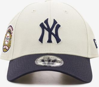 New Era 9FORTY New York Yankees MLB World Series Patch crema