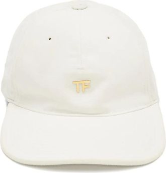 Tom Ford Cappello da baseball in cotone - Toni neutri