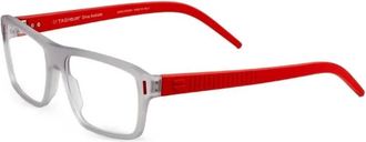 Tag Heuer Glasses, unisex, Gray, Size: 55 MM Optical Frame