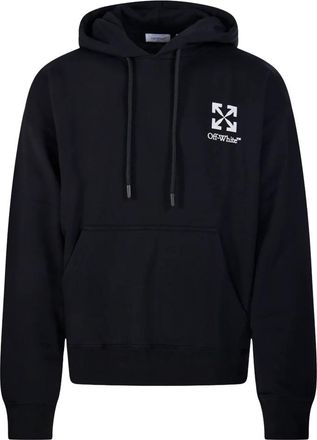 Off-white Black Logo Hood Sweatshirt