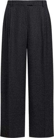 12 Storeez Pantaloni sartoriali a gamba ampia - Grigio