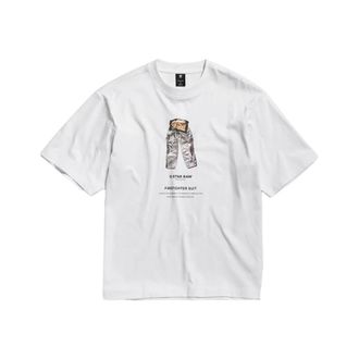 G-Star Heren, Tops, Wit, Maat: 2XL Katoen
