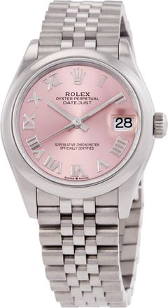 Rolex Datejust 31 Automatic Pink Dial Ladies Watch 278240PRJ