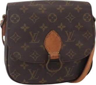 Louis Vuitton Pre-owned Vintage Cross Body Bag - Dames - Vintage Schoudertas - Bruin - ONE Size - Vintage
