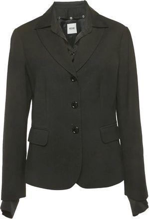 Moschino Giacca con colletto rimovibile - Nero