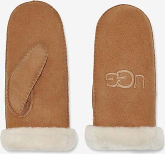UGG F&auml;ustlinge mit Logostickerei