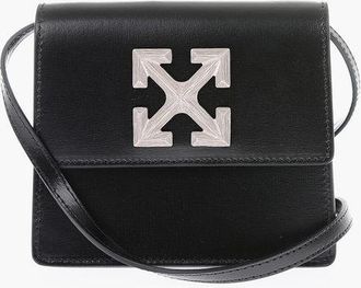 Off-white leather JITNEY 0.7 mini crossbody bag size One Size