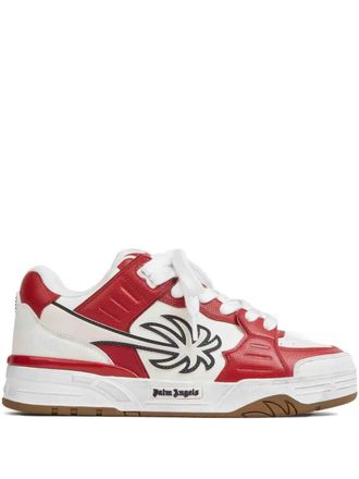 Palm Angels Venice Worn Out sneakers - men - Rubber/Calf Leather/Fabric - 42 - White