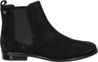 Superdry Enkellaarsjes - Dames - Chelseaboots - Zwart - 36 EU - Leer - Schoenen