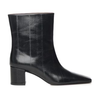 Giuliano Galiano Heeled Boots, female, Black, Size: 8 1/2 US Heeled Boots