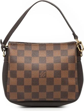 Louis Vuitton 1999 Damier Ebene Trousse Pochette handbag - women - Fabric - One Size - Brown