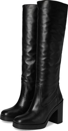 Stuart Weitzman Bethenny 80 Boot Womens Flat Shoes Black : 7.5 M, Leather/Rubber