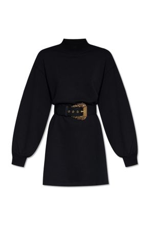 Versace Jeans Couture Dress With Baroque Buckle