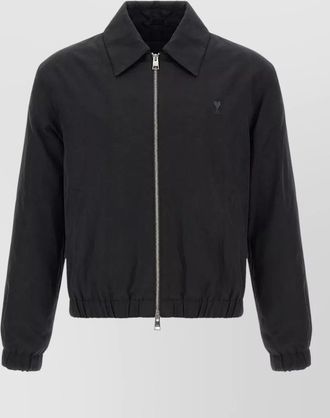 Ami cotton zip jacket