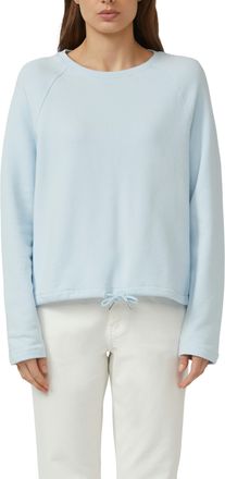 s.Oliver Sweater S.OLIVER, Damen, Gr. 34, sky blau, Sweatware, Obermaterial: 98% Baumwolle, 2% Elasthan, unifarben, l&auml;ssig geschnitten h&uuml;ftbedeckend, Rundhals,