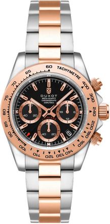 Duxot Accelero Chronograph Quartz Black Dial Mens Watch DX-2065-66