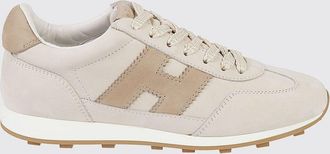 Hogan H727 Leather and Nubuck Sneakers with Memory Foam Insole