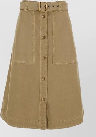 Moncler a line skirt belted waist pockets