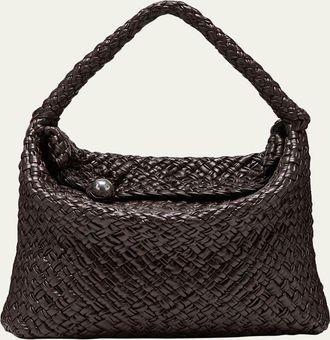 Bottega Veneta Maxi Intreccio Leather Shoulder Bag