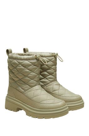 Vivaia Quilted Waterproof PufferTherm Warm Boots in Cardamon Water Prf at Nordstrom, Size 6.5