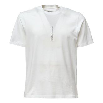 C.P. Company Logo Print Jersey T-Shirt - male - C.P. Company - T-Shirts - White - XL - Tops