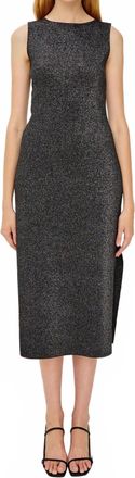 Rails Alora Dress In Grey Lurex