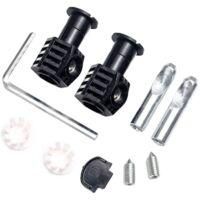 OEM Kit De Fijaci&oacute;n Universal Para Inodoros Suspendidos, Bisagra De Fijaci&oacute;n, Para Una Fijaci&oacute;n Segura De Inodoros Suspendidos (negro) - Crezuo
