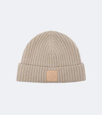 Loewe Berretto in cashmere con logo