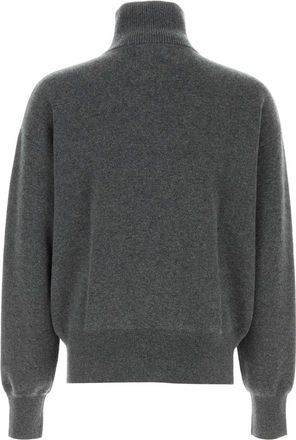 Extreme Cashmere Mens Dark Grey Cashmere N&acirc;&deg;319 Cardigan Felt Exterior: Maglieria Sweater