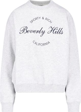 Sporty & Rich Felpa Beverly Script