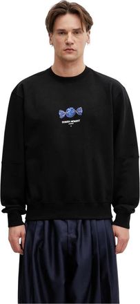 Ader Error Lolly Sweatshirt - Heren - Sweatshirts - Zwart - L - Katoen - Hoodies & sweatvesten