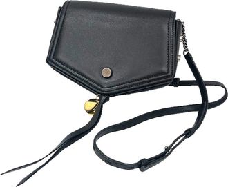 Jimmy Choo London Leather Pochette Shoulder Bag (Pre-Owned)