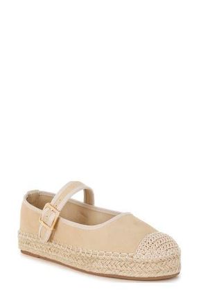 Rag & Co. Bolean Espadrille Mary Jane Flat in Beige at Nordstrom Rack, Size 9.5