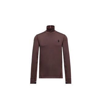 Moncler Moncler Polartec Turtleneck, Men, Brown, Size: Xl