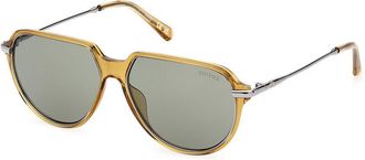 Guess GU00067 41N Mens Sunglasses Yellow Size 56