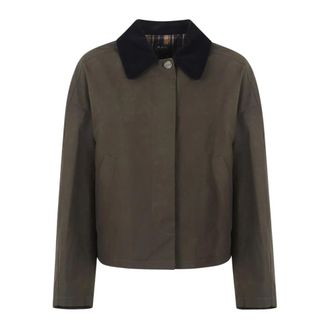A.P.C. Veste Becca - female - A.P.C. - Light Jackets - Green - XS - Jackets