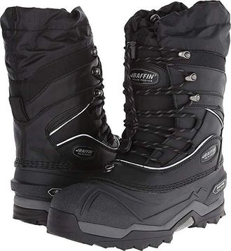 Baffin Snow Monster Mens Cold Weather Boots Black : 10 D - Medium, Leather
