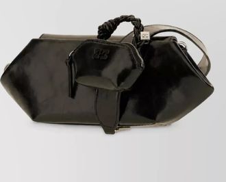 Ganni leather belt bag